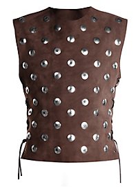 Studded Leather Jerkin - Bondsman, short